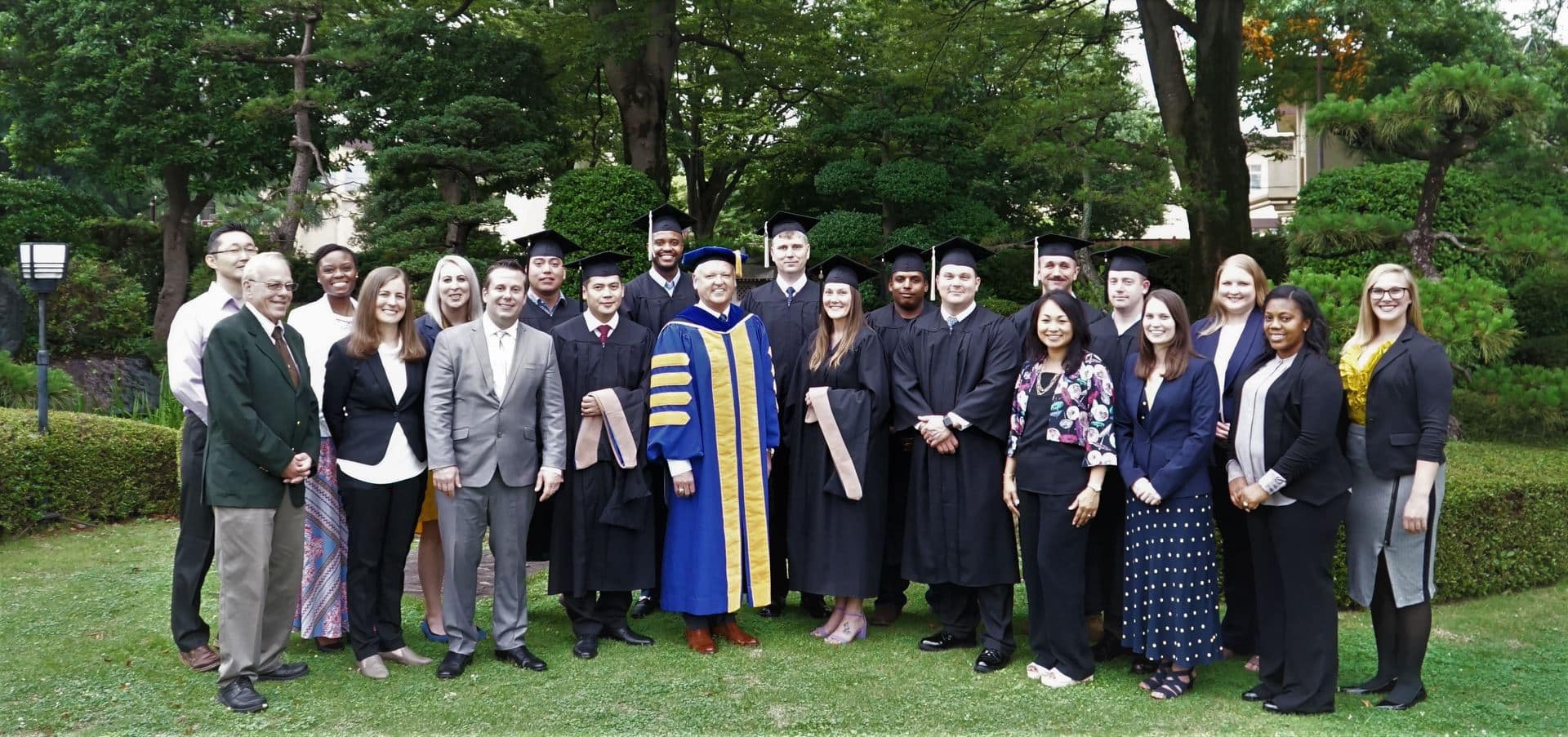 Students celebrate academic achievement at the 2019 PACOM graduation dinner.