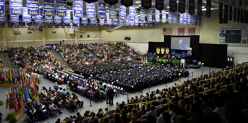 Worldwide students participate in the Spring 2019 Commencement Ceremony