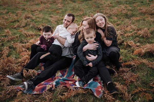 Katie Hammond and family