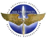 Air University Association logo.