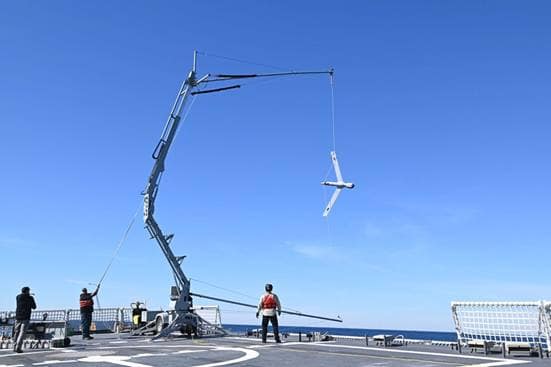 Unmanned aerial system flight operations aboard the USCGC Stone